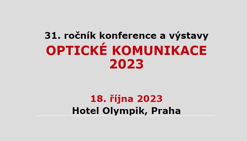 Optické komunikace 2023