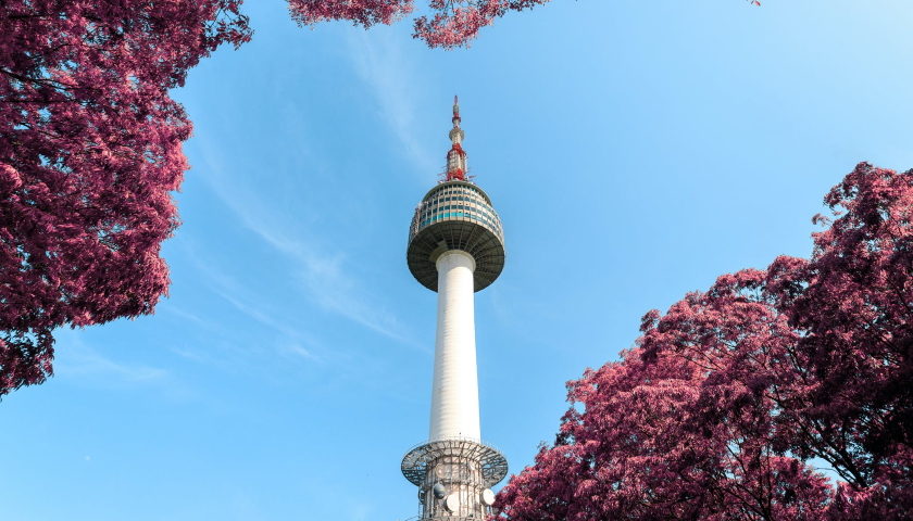 south korea tower