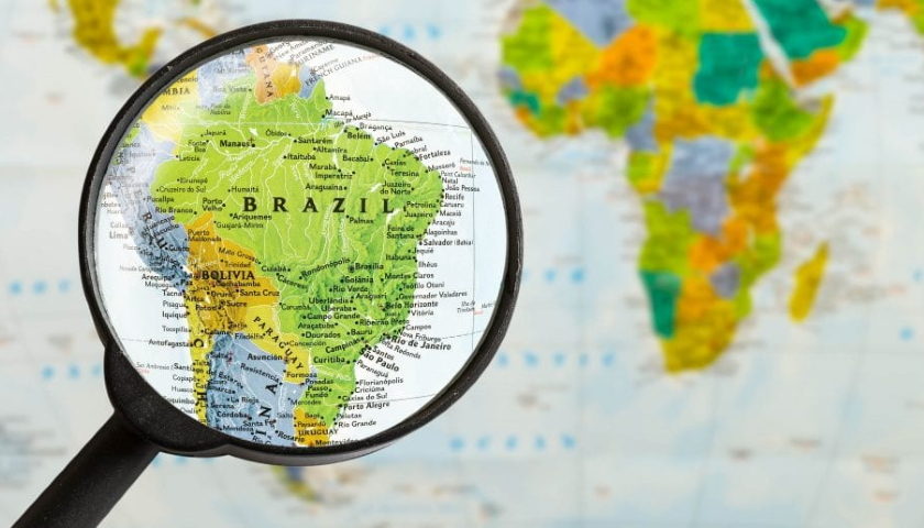 Brazil map telco
