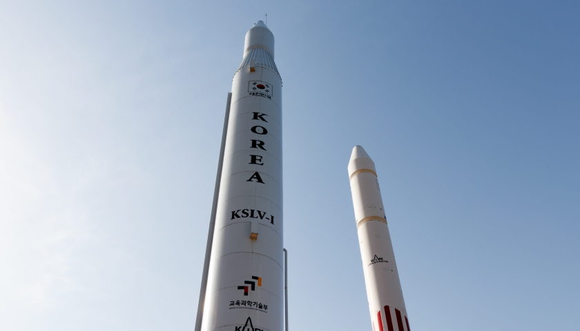 Jižní Korea družice satelit