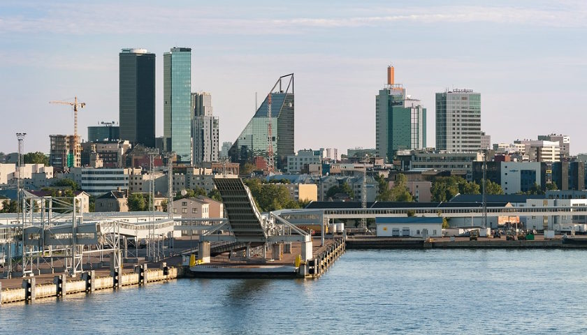 Tallin Estonia Skyline