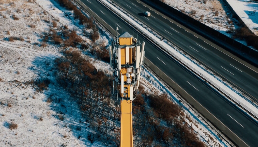 Ecotelligent wooden telco tower