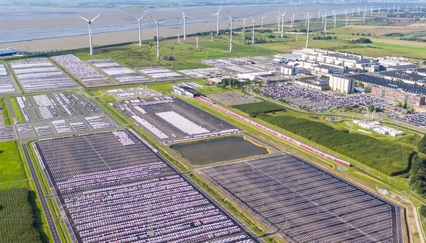 Volkswagen's Emden port