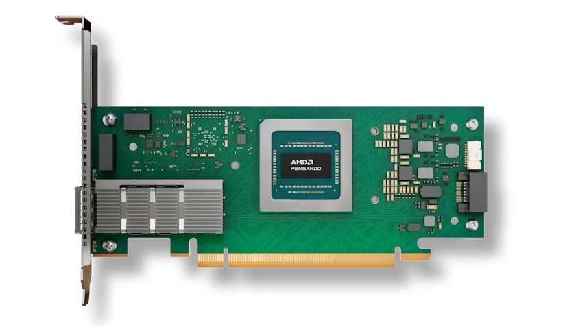 Společnost AMD představuje první síťovou kartu s podporou Ultra Ethernetu pro umělou inteligenci a HPC