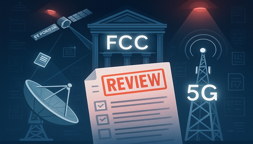 FCC nařizuje přezkoumání využívání 5G a satelitních licencí společností EchoStar