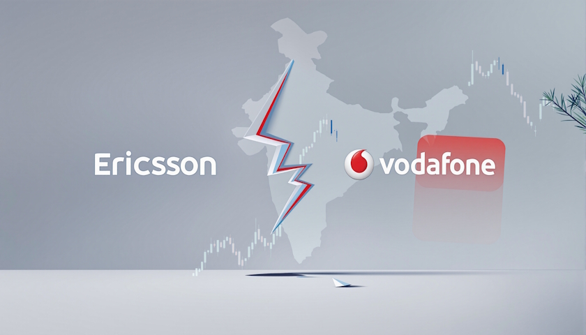Ericsson India prodala svůj malý podíl ve Vodafone Idea