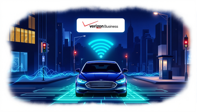 Verizon Business představuje platformu Edge pro komunikaci vozidel