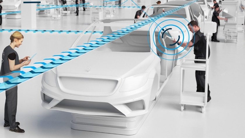 Ericsson, Telefónica Německo a Mercedes-Benz spouští 5G výrobu automobilů