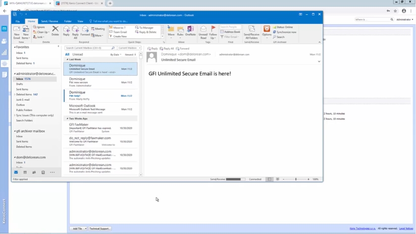 GFI Unlimited Secure Email