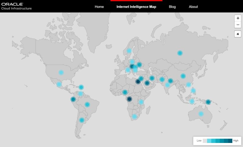 Internet Intelligence Map