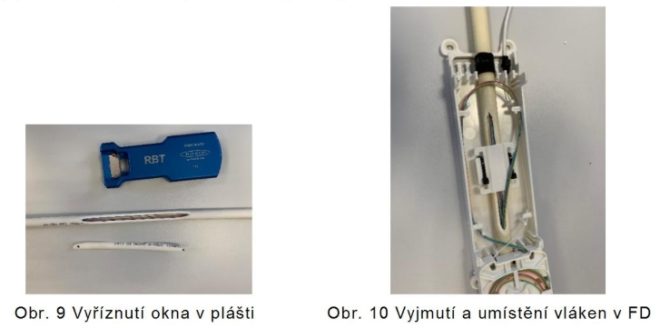 Vyjmutí a umístění vláken v FD