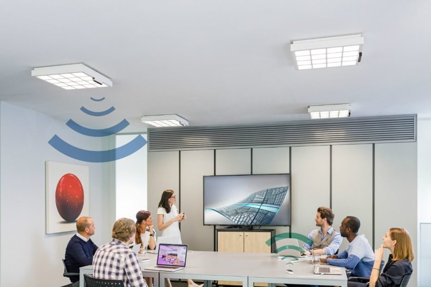 Vysokorychlostní systém LiFi pro komerční účely